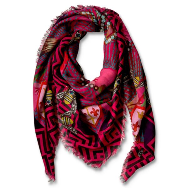 Queen RBeeG Fringe Scarf