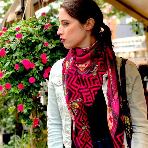 Queen RBeeG Fringe Scarf - Image 2