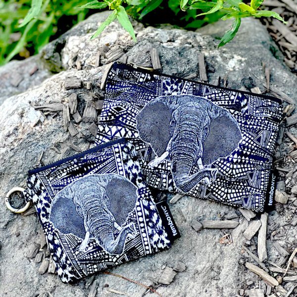 Elephant Family Mini Pouch - Image 3