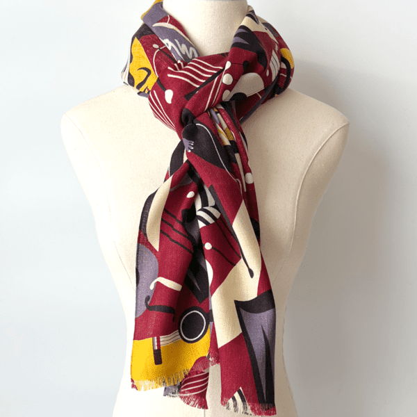 Universal Language Oblong Scarf
